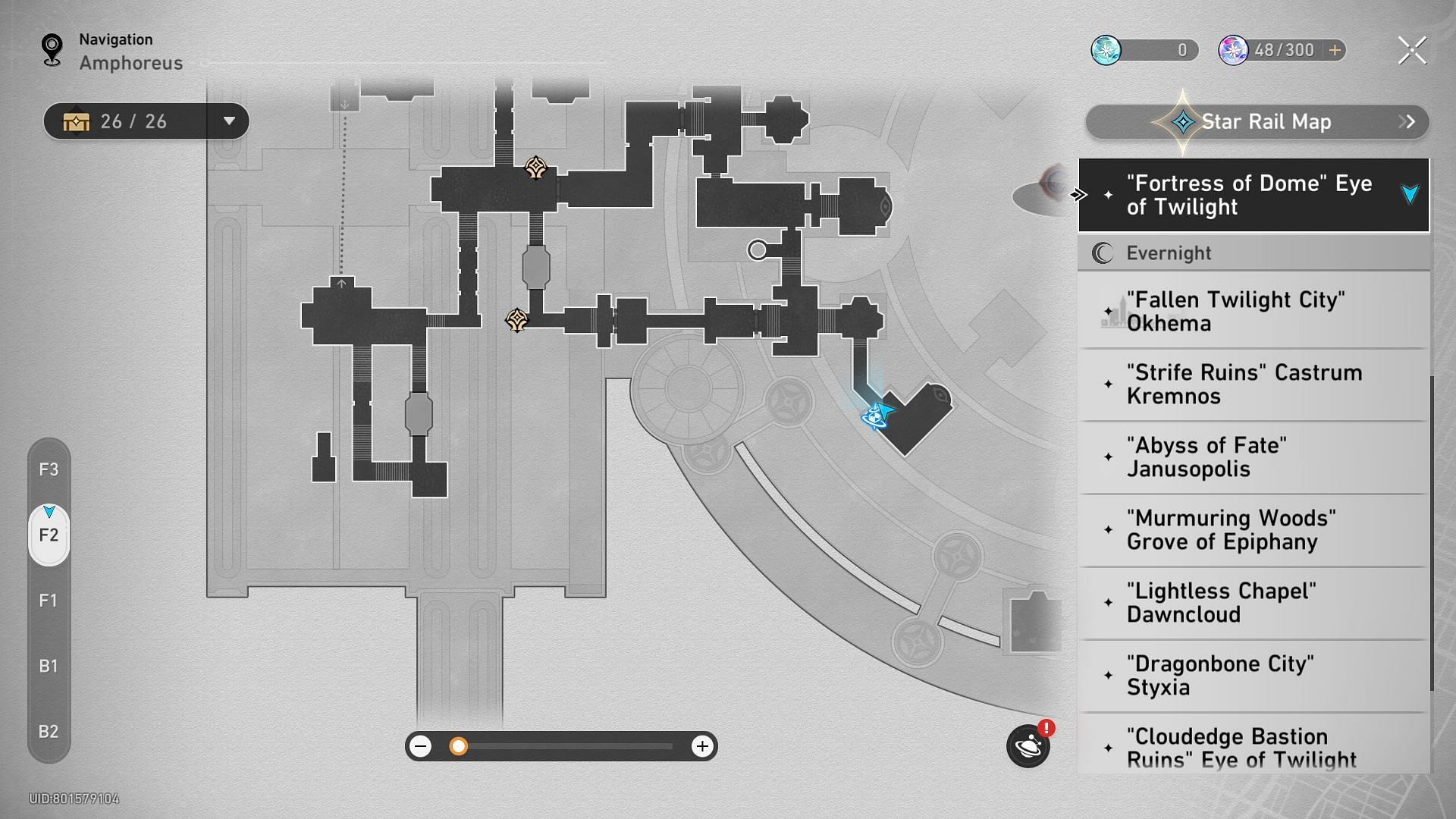 Teleport here to start finding the last Golden Scapegoat puzzle (Image via HoYoverse)